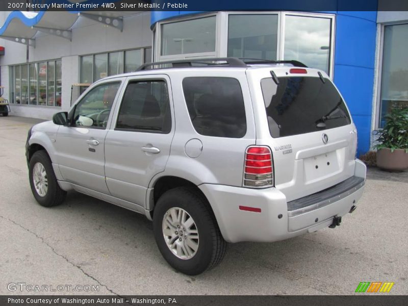 Silver Metallic / Pebble 2007 Mercury Mariner Premier 4WD
