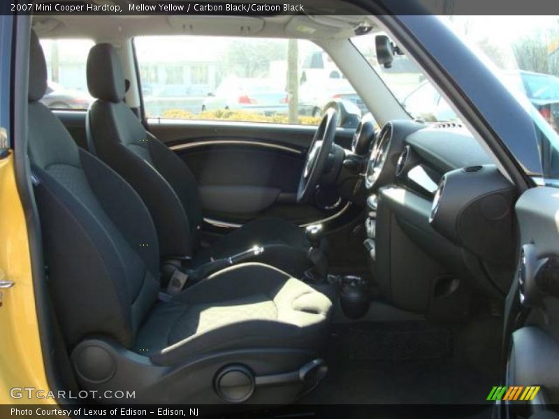 Mellow Yellow / Carbon Black/Carbon Black 2007 Mini Cooper Hardtop