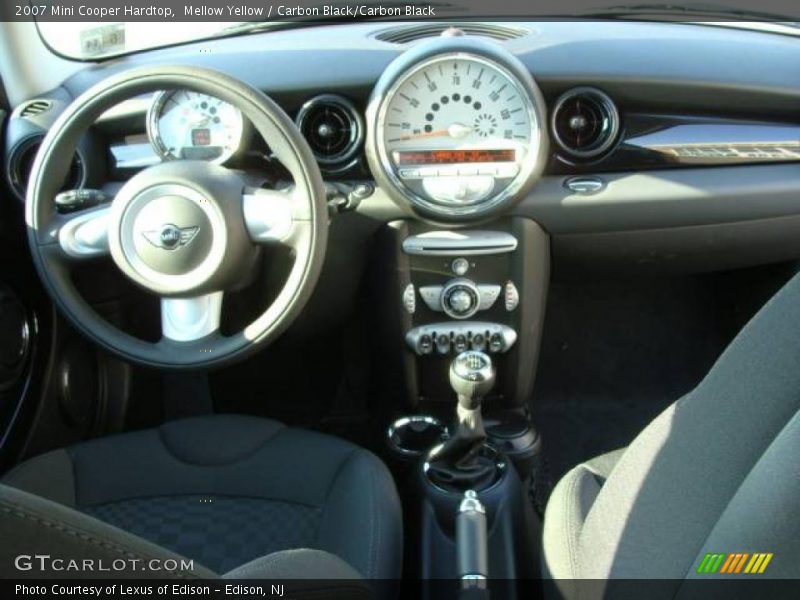 Mellow Yellow / Carbon Black/Carbon Black 2007 Mini Cooper Hardtop