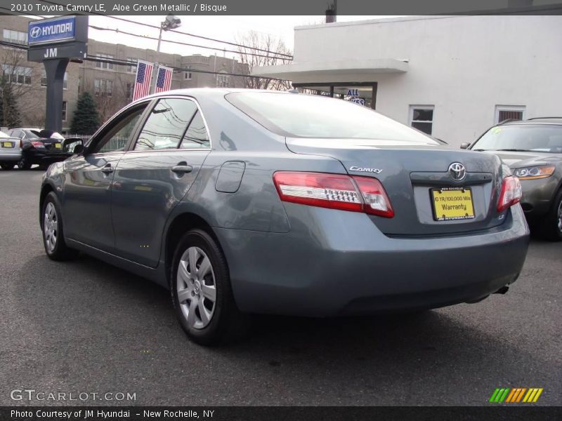 Aloe Green Metallic / Bisque 2010 Toyota Camry LE