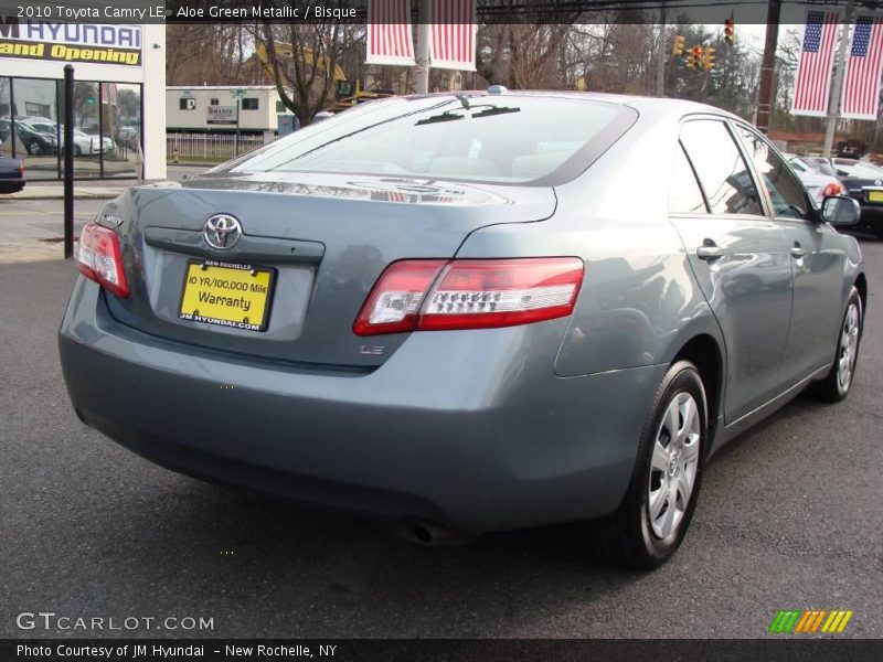 Aloe Green Metallic / Bisque 2010 Toyota Camry LE