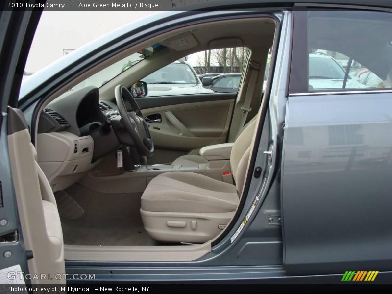 Aloe Green Metallic / Bisque 2010 Toyota Camry LE
