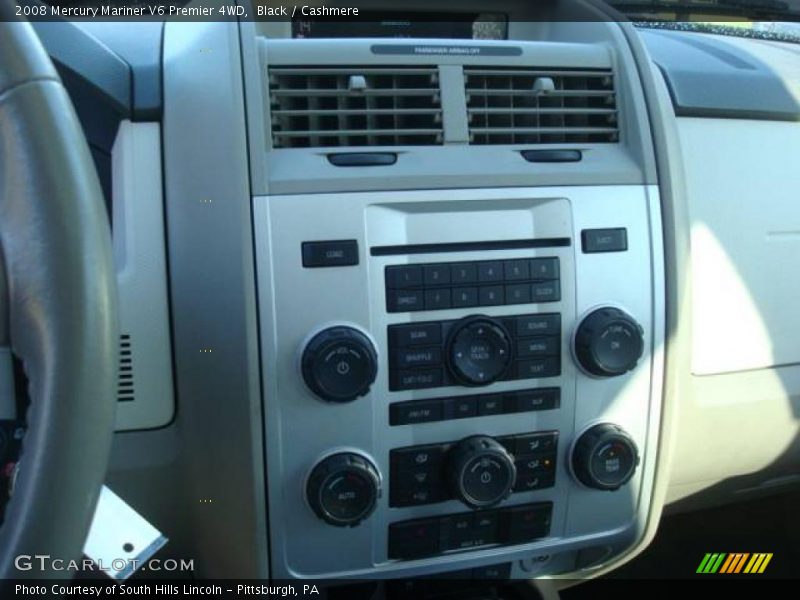 Black / Cashmere 2008 Mercury Mariner V6 Premier 4WD