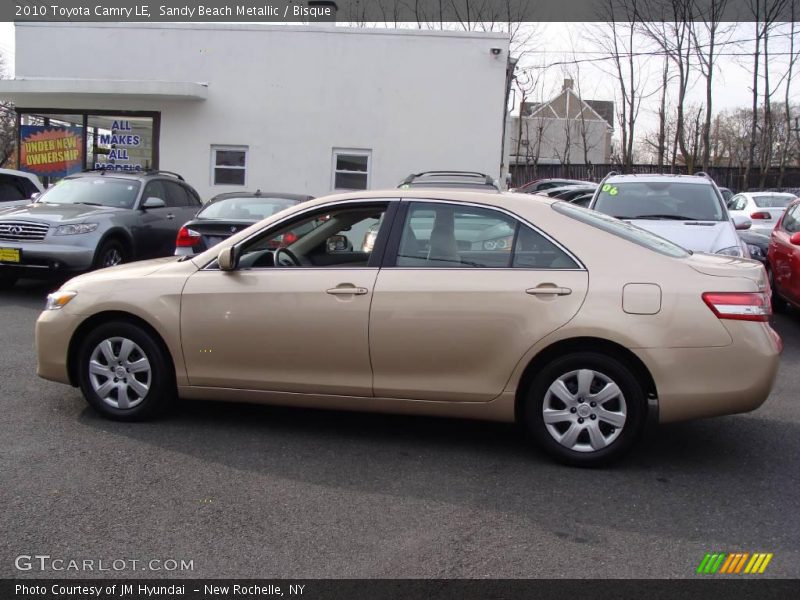Sandy Beach Metallic / Bisque 2010 Toyota Camry LE