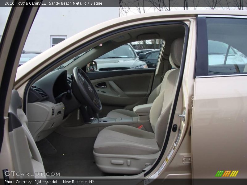 Sandy Beach Metallic / Bisque 2010 Toyota Camry LE
