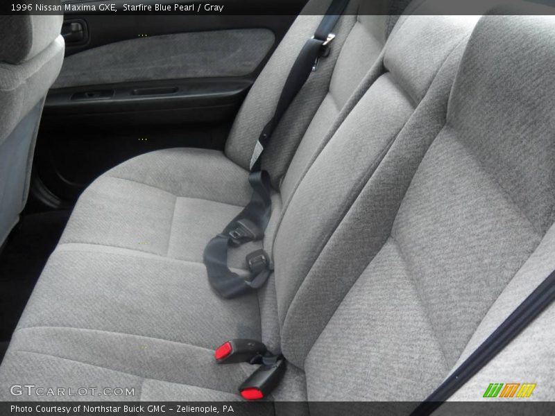 Starfire Blue Pearl / Gray 1996 Nissan Maxima GXE