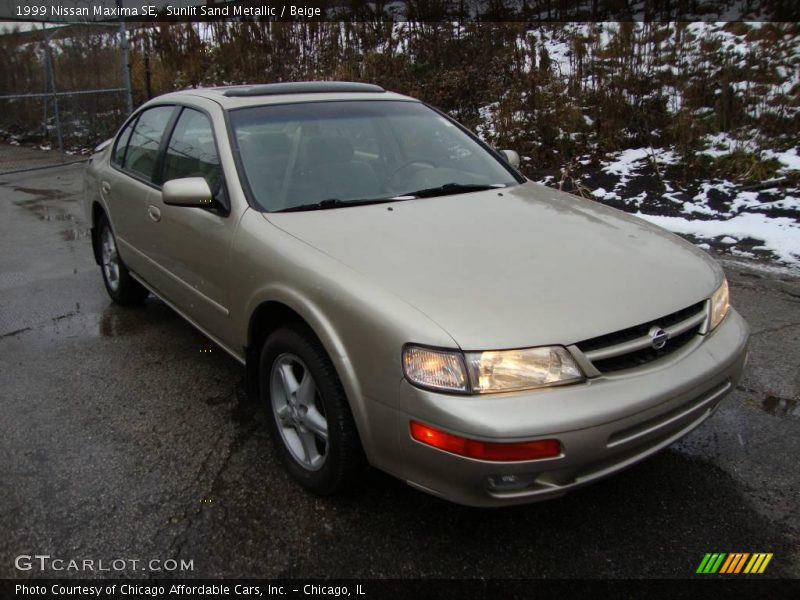 Sunlit Sand Metallic / Beige 1999 Nissan Maxima SE