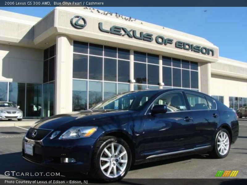 Blue Onyx Pearl / Cashmere 2006 Lexus GS 300 AWD