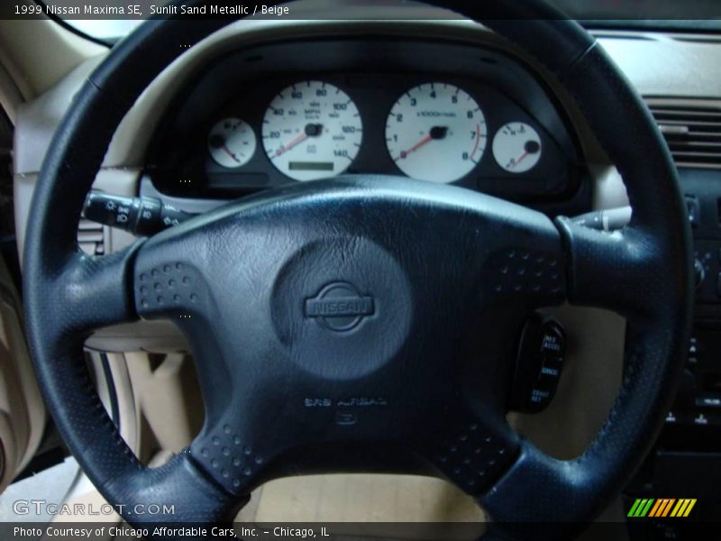 Sunlit Sand Metallic / Beige 1999 Nissan Maxima SE