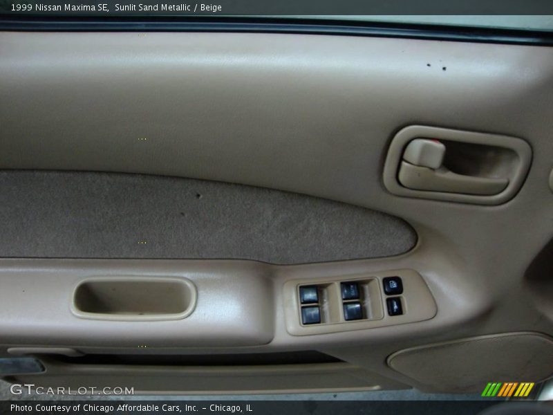 Sunlit Sand Metallic / Beige 1999 Nissan Maxima SE