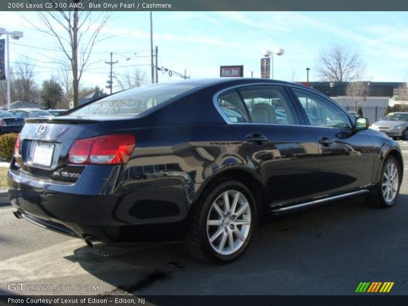 Blue Onyx Pearl / Cashmere 2006 Lexus GS 300 AWD