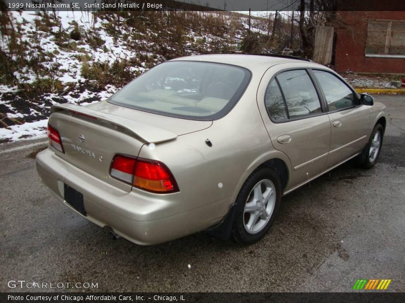 Sunlit Sand Metallic / Beige 1999 Nissan Maxima SE