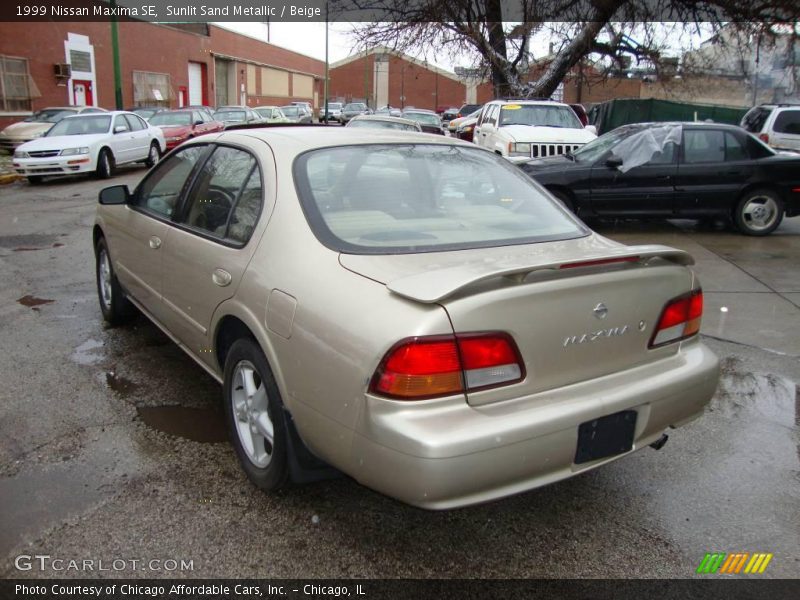 Sunlit Sand Metallic / Beige 1999 Nissan Maxima SE