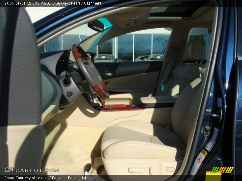 Blue Onyx Pearl / Cashmere 2006 Lexus GS 300 AWD