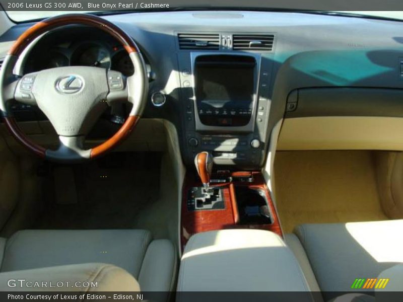 Blue Onyx Pearl / Cashmere 2006 Lexus GS 300 AWD