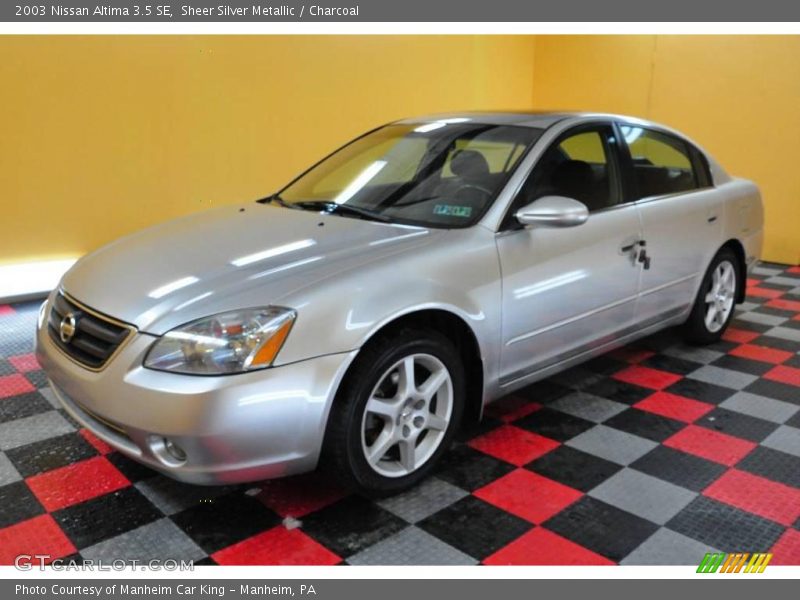 Sheer Silver Metallic / Charcoal 2003 Nissan Altima 3.5 SE