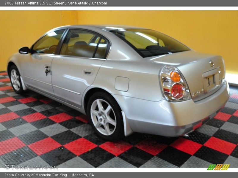 Sheer Silver Metallic / Charcoal 2003 Nissan Altima 3.5 SE