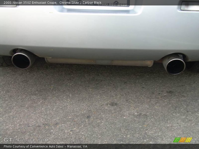 Chrome Silver / Carbon Black 2003 Nissan 350Z Enthusiast Coupe