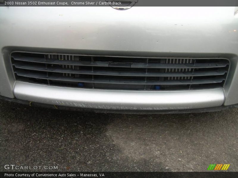 Chrome Silver / Carbon Black 2003 Nissan 350Z Enthusiast Coupe
