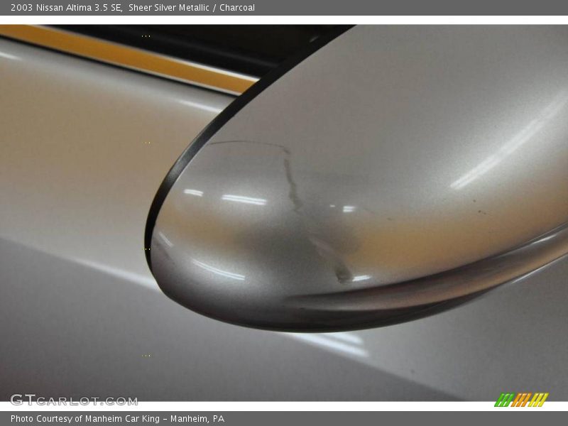 Sheer Silver Metallic / Charcoal 2003 Nissan Altima 3.5 SE