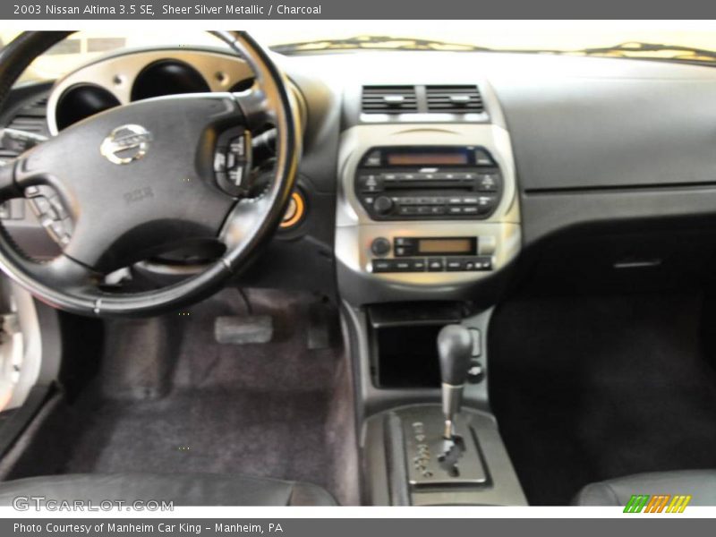 Sheer Silver Metallic / Charcoal 2003 Nissan Altima 3.5 SE