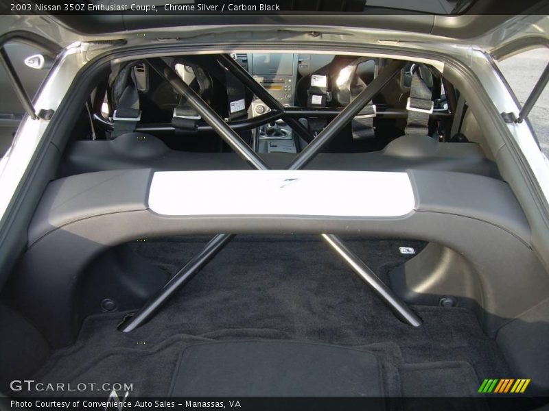 Chrome Silver / Carbon Black 2003 Nissan 350Z Enthusiast Coupe