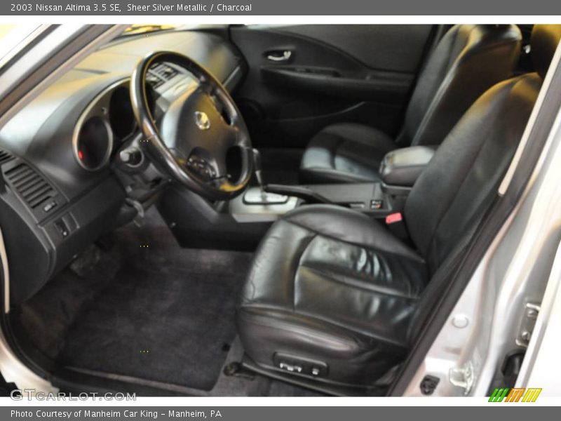 Sheer Silver Metallic / Charcoal 2003 Nissan Altima 3.5 SE