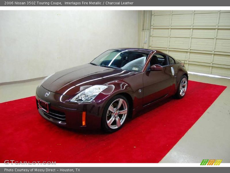 Interlagos Fire Metallic / Charcoal Leather 2006 Nissan 350Z Touring Coupe