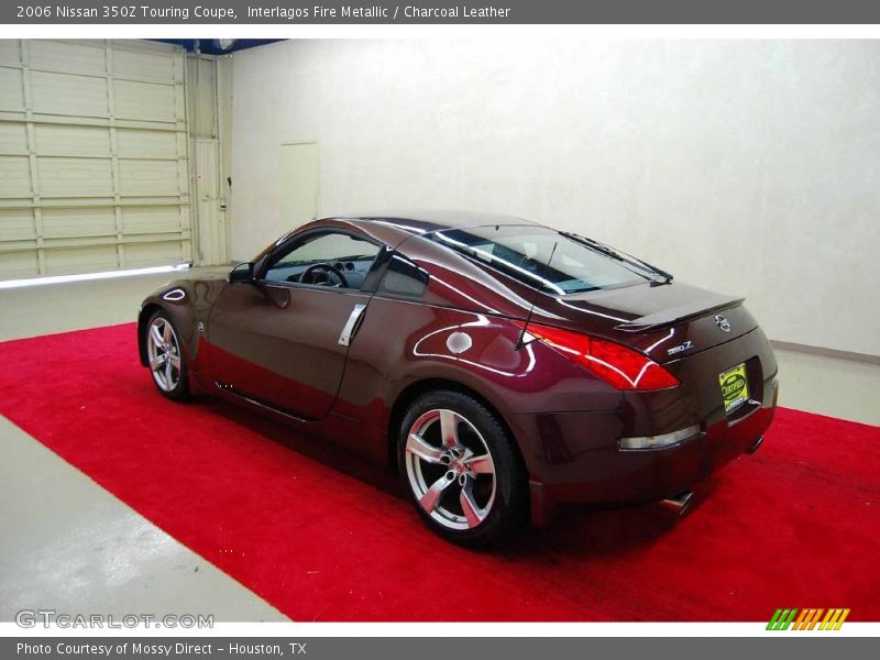 Interlagos Fire Metallic / Charcoal Leather 2006 Nissan 350Z Touring Coupe