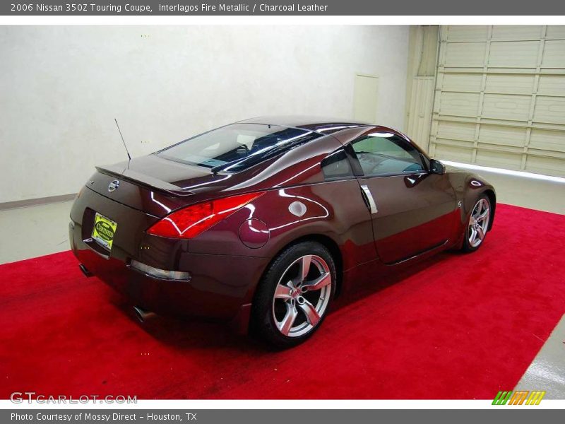 Interlagos Fire Metallic / Charcoal Leather 2006 Nissan 350Z Touring Coupe