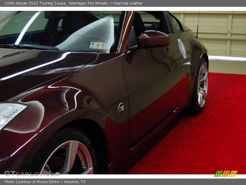Interlagos Fire Metallic / Charcoal Leather 2006 Nissan 350Z Touring Coupe