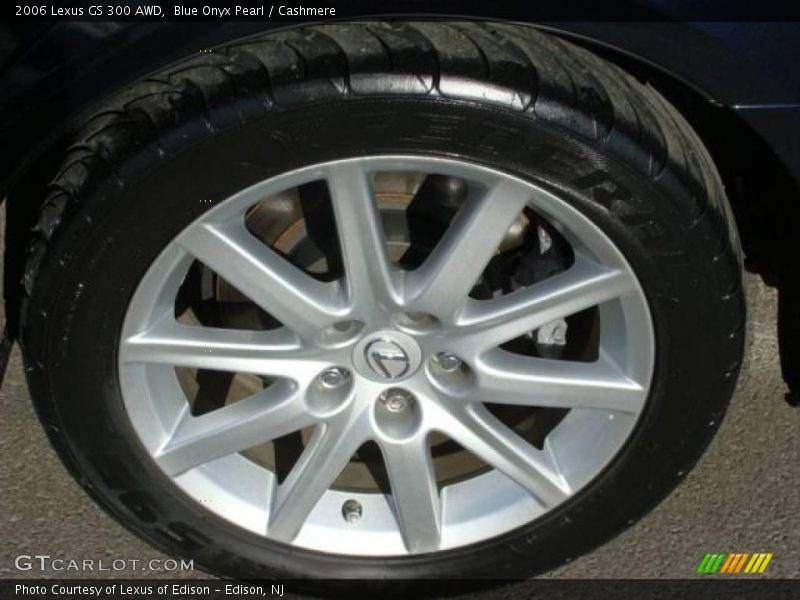 Blue Onyx Pearl / Cashmere 2006 Lexus GS 300 AWD