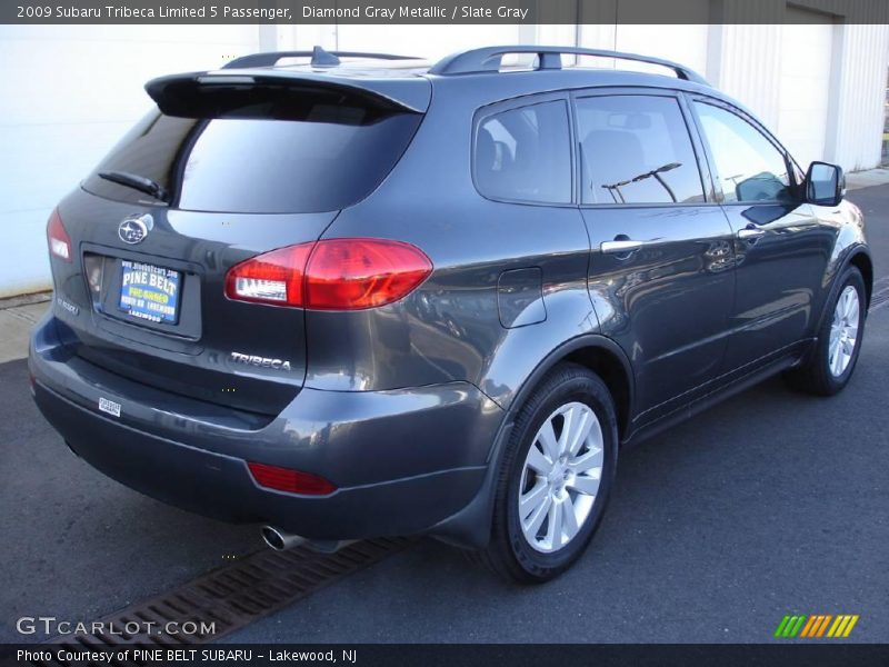 Diamond Gray Metallic / Slate Gray 2009 Subaru Tribeca Limited 5 Passenger