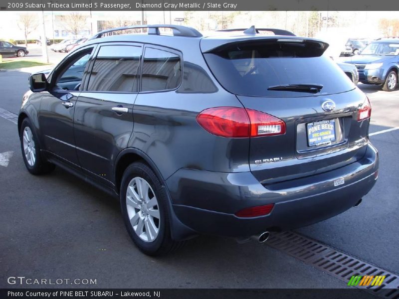 Diamond Gray Metallic / Slate Gray 2009 Subaru Tribeca Limited 5 Passenger