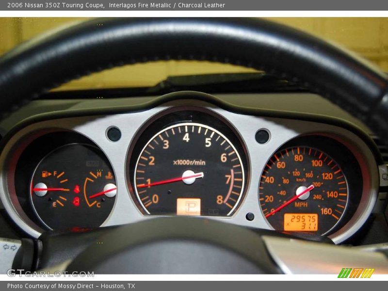 Interlagos Fire Metallic / Charcoal Leather 2006 Nissan 350Z Touring Coupe
