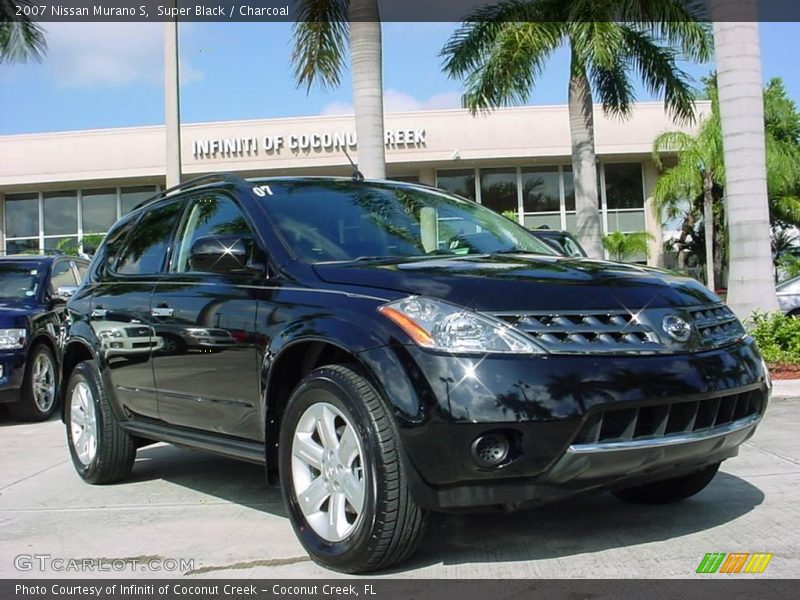 Super Black / Charcoal 2007 Nissan Murano S