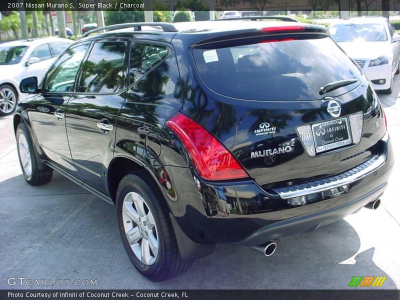 Super Black / Charcoal 2007 Nissan Murano S