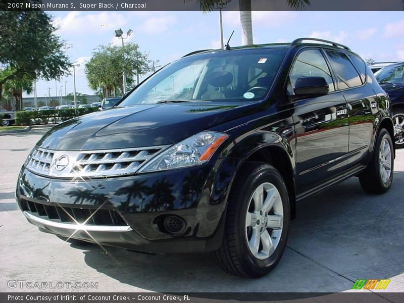 Super Black / Charcoal 2007 Nissan Murano S