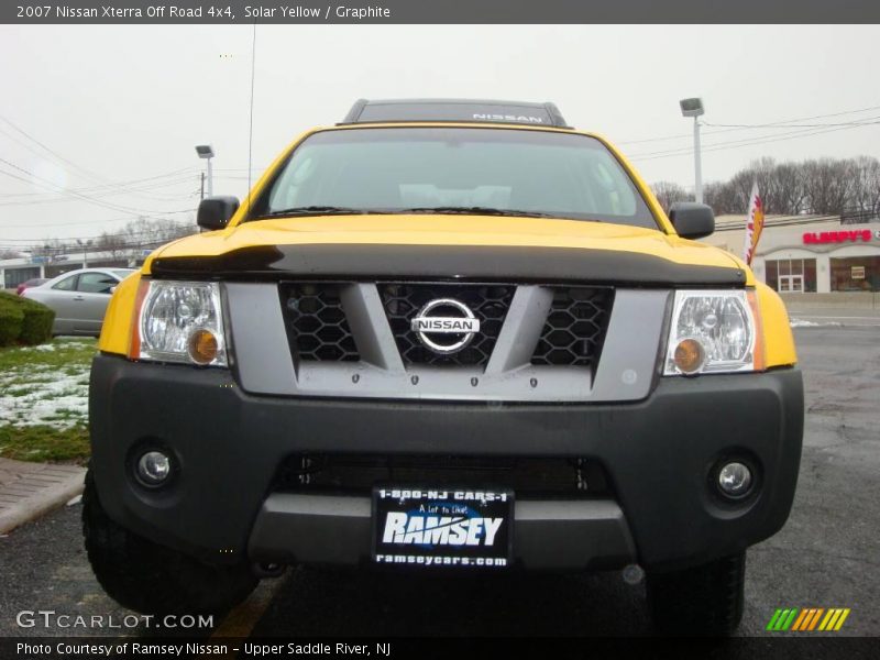 Solar Yellow / Graphite 2007 Nissan Xterra Off Road 4x4
