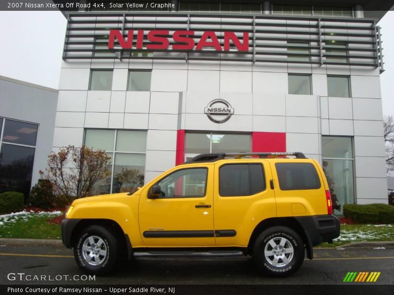 Solar Yellow / Graphite 2007 Nissan Xterra Off Road 4x4