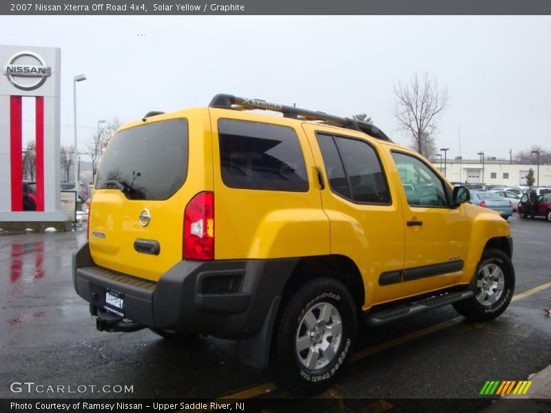 Solar Yellow / Graphite 2007 Nissan Xterra Off Road 4x4