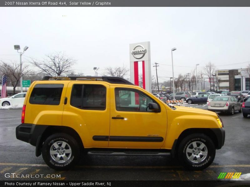 Solar Yellow / Graphite 2007 Nissan Xterra Off Road 4x4
