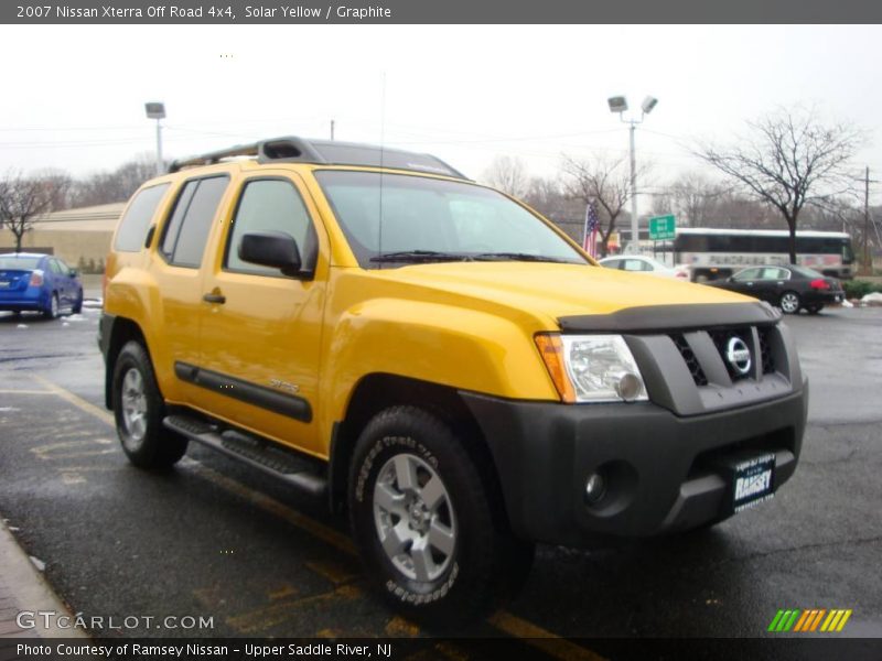 Solar Yellow / Graphite 2007 Nissan Xterra Off Road 4x4