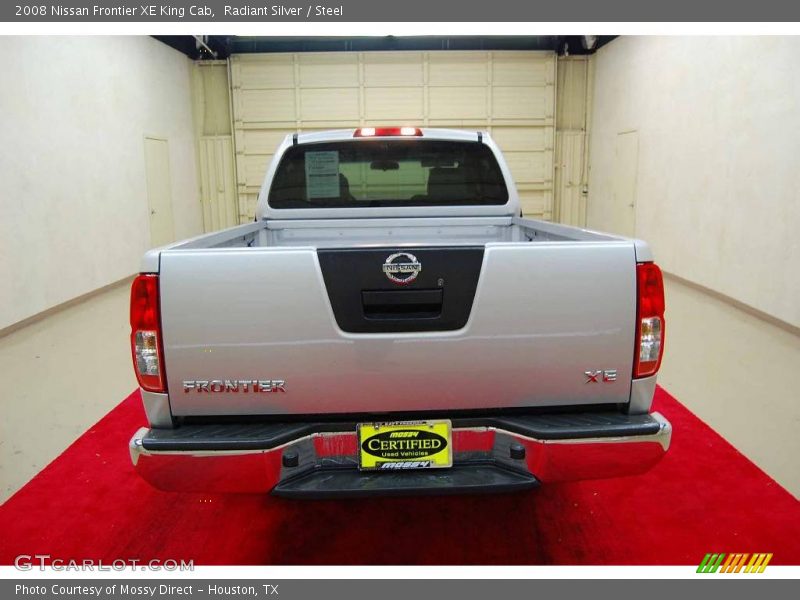 Radiant Silver / Steel 2008 Nissan Frontier XE King Cab