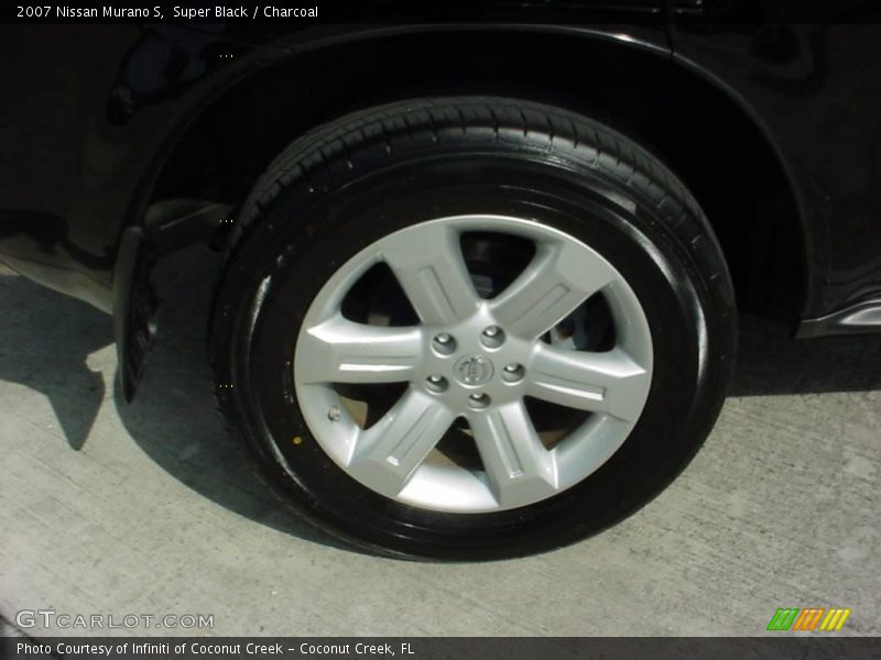 Super Black / Charcoal 2007 Nissan Murano S