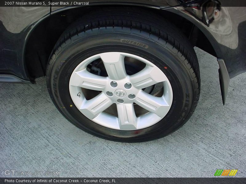 Super Black / Charcoal 2007 Nissan Murano S