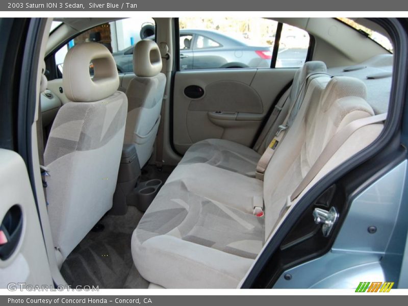 Silver Blue / Tan 2003 Saturn ION 3 Sedan
