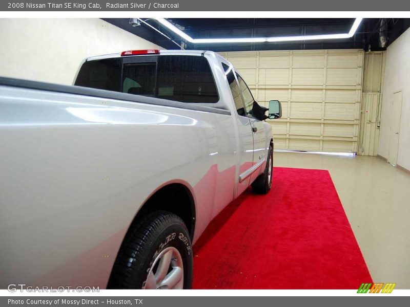 Radiant Silver / Charcoal 2008 Nissan Titan SE King Cab