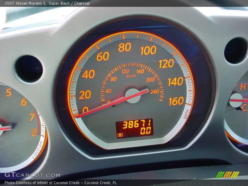Super Black / Charcoal 2007 Nissan Murano S