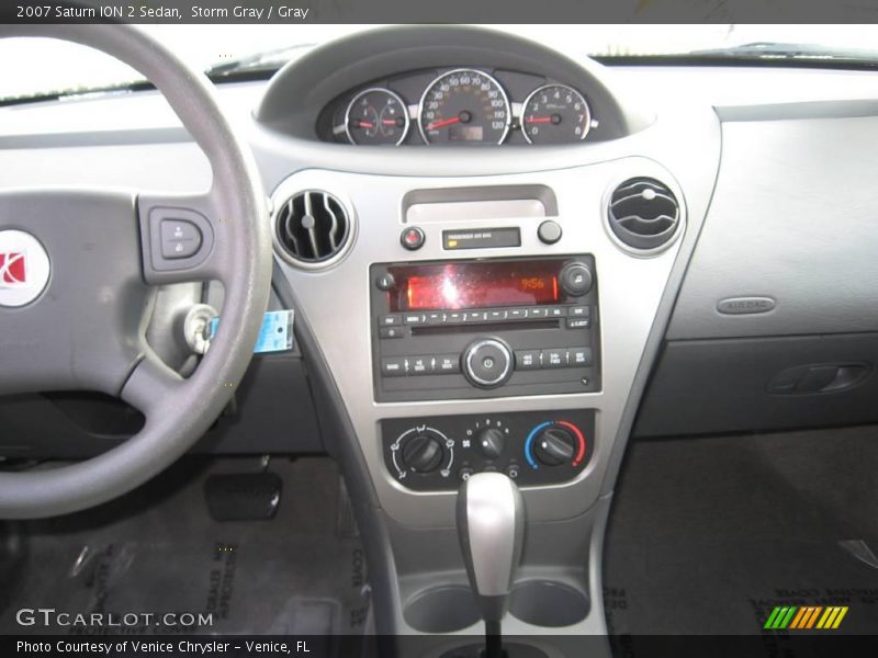 Storm Gray / Gray 2007 Saturn ION 2 Sedan